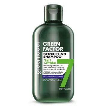 Greenlabel GreenFactor 7 Herbs Shampoo - Vegan Repairing 400 ml.