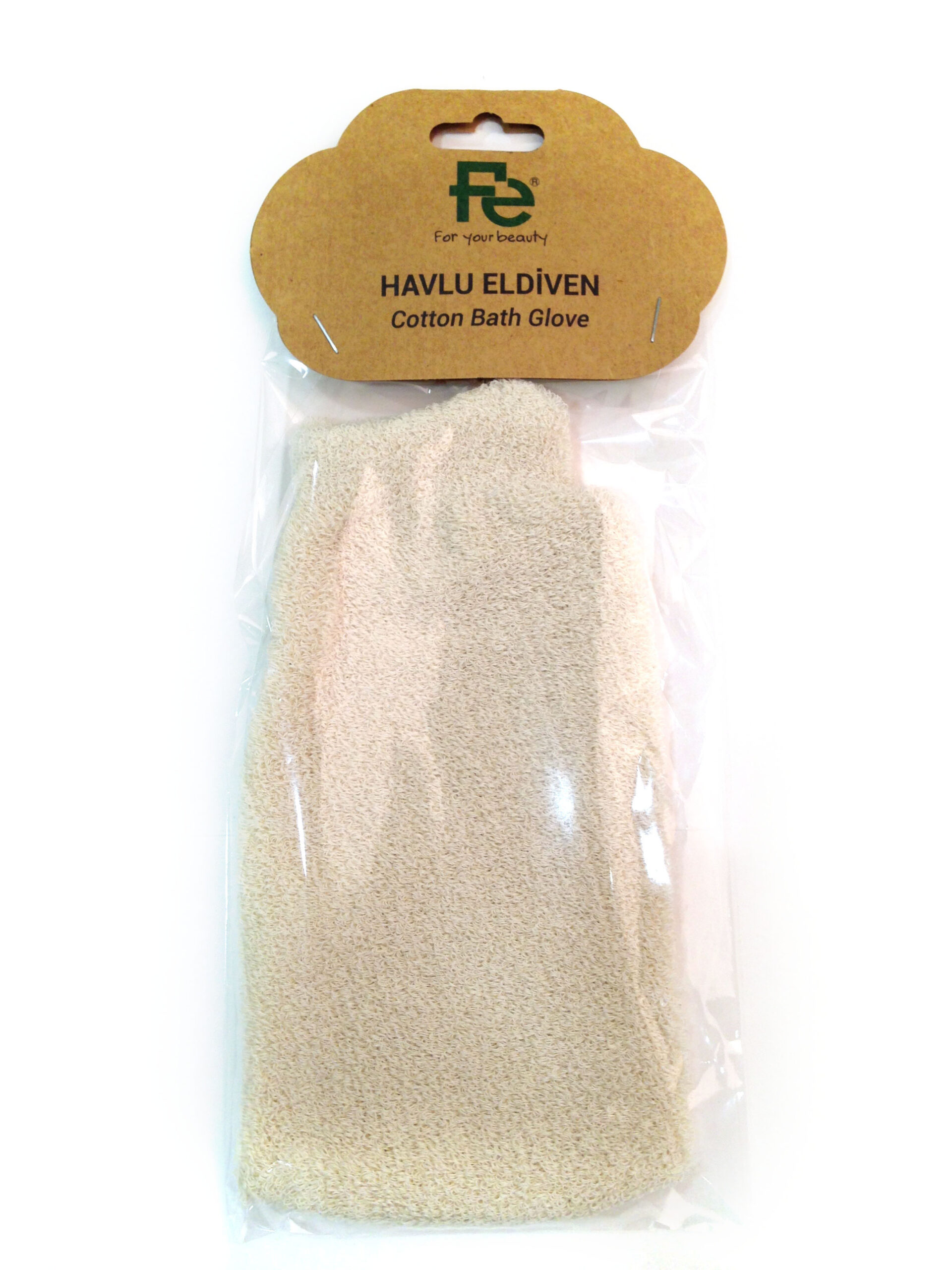 Fe Cotton Bath Glove