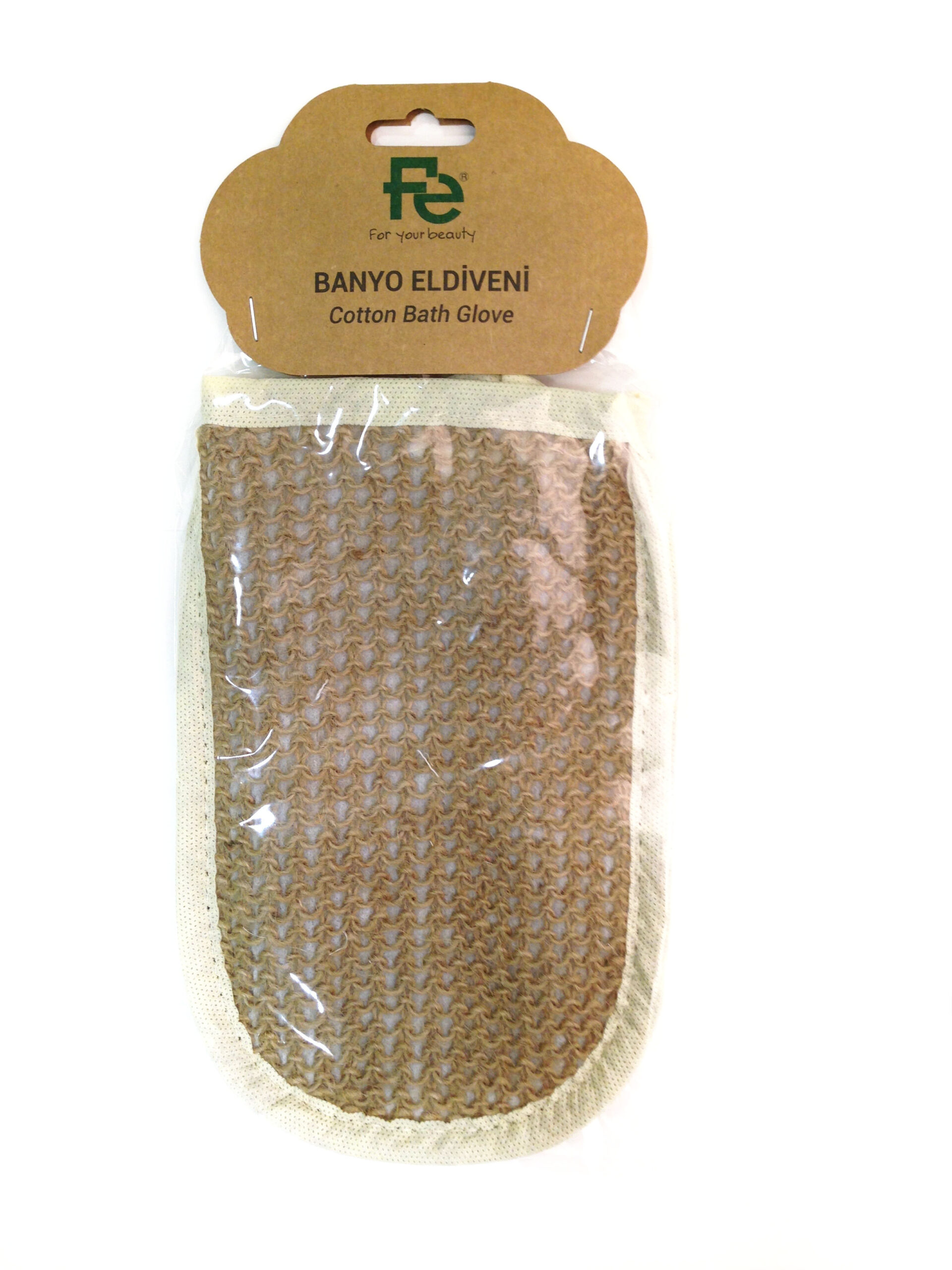 Fe Economic Cotton Bath Glove