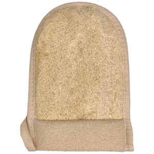 Fe Loofah Cotton Glove