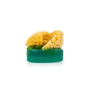 Orchid Soap with Sea Sponge 140 gr - Natural Face and Skin Cleansing Soap | Peeling and Moisturizing Effect